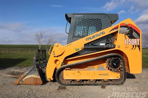 1750 mustang 1750rt skid steer with bucket|used mustang skid steer.